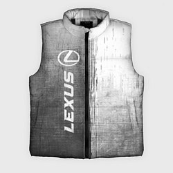 Мужской жилет Lexus - grey gradient по-вертикали, цвет: 3D-черный