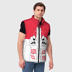 Мужской жилет 30 Seconds to Mars poster, цвет: 3D-черный — фото 2
