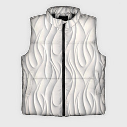 Мужской жилет Рельефный узор, цвет: 3D-черный