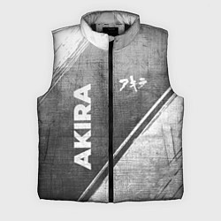 Мужской жилет Akira - grey gradient вертикально, цвет: 3D-черный