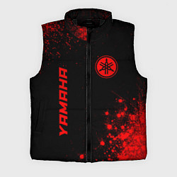 Мужской жилет Yamaha - red gradient вертикально, цвет: 3D-черный