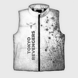 Мужской жилет Tokyo Revengers - white gradient по-вертикали, цвет: 3D-черный