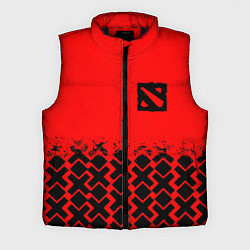 Мужской жилет Dota игровой паттерн, цвет: 3D-черный
