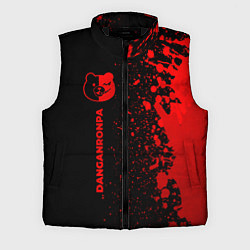 Мужской жилет Danganronpa - red gradient по-вертикали, цвет: 3D-черный