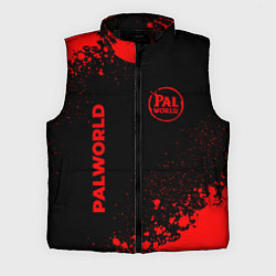 Мужской жилет Palworld - red gradient вертикально, цвет: 3D-черный
