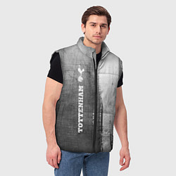Мужской жилет Tottenham - grey gradient по-вертикали, цвет: 3D-черный — фото 2