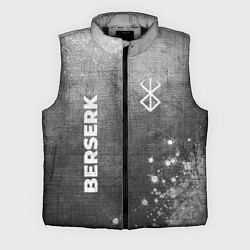 Мужской жилет Berserk - grey gradient вертикально