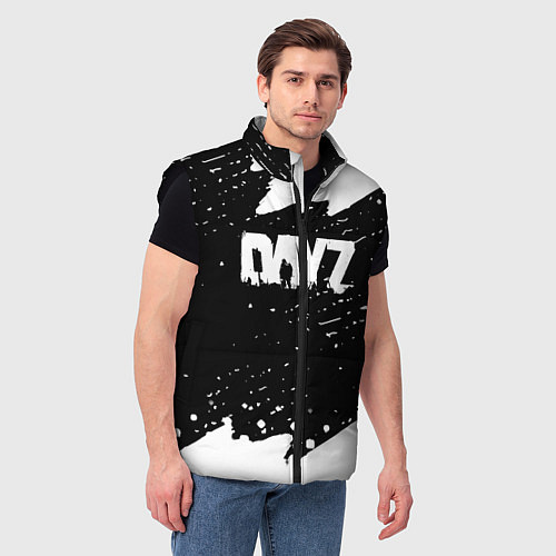 Мужской жилет Dayz геометрия краски / 3D-Черный – фото 3