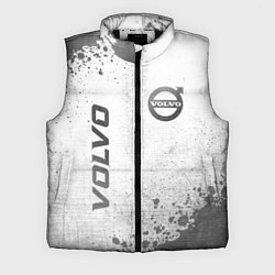 Мужской жилет Volvo - white gradient вертикально, цвет: 3D-черный