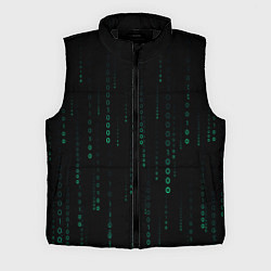 Мужской жилет Color black turquoise, цвет: 3D-черный