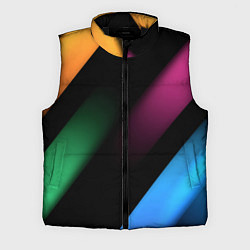 Мужской жилет Multicoloured, цвет: 3D-черный