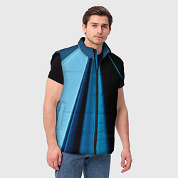 Мужской жилет Black blue, цвет: 3D-черный — фото 2