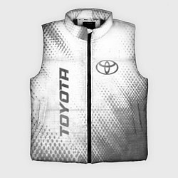 Мужской жилет Toyota - white gradient вертикально, цвет: 3D-черный