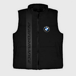 Мужской жилет BMW - перфоманс монохром, цвет: 3D-черный