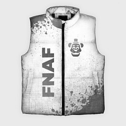Мужской жилет FNAF - white gradient вертикально, цвет: 3D-черный