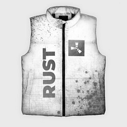 Мужской жилет Rust - white gradient вертикально