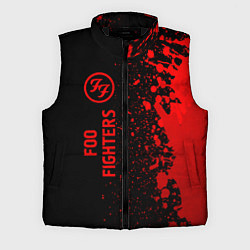 Мужской жилет Foo Fighters - red gradient по-вертикали, цвет: 3D-черный