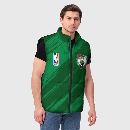 Мужской жилет Boston Celtics NBA basketball / 3D-Черный – фото 3