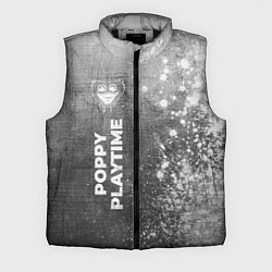 Мужской жилет Poppy Playtime - grey gradient по-вертикали, цвет: 3D-черный