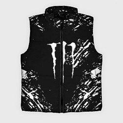 Мужской жилет Monster energy white splash, цвет: 3D-черный