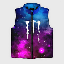 Мужской жилет Monster energy neon space, цвет: 3D-черный