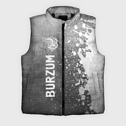 Мужской жилет Burzum - grey gradient по-вертикали, цвет: 3D-черный