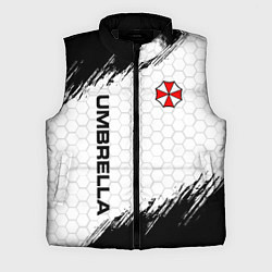 Мужской жилет Амбрелла - белые соты, цвет: 3D-черный