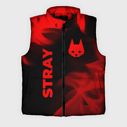 Мужской жилет Stray - red gradient вертикально, цвет: 3D-черный