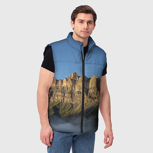 Мужской жилет Гора Метиген / 3D-Черный – фото 3