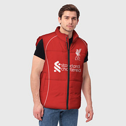 Мужской жилет Салах, Ливепрпуль домашняя форма 2025 2026, цвет: 3D-красный — фото 2