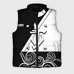 Мужской жилет Doom стильная геометрия, цвет: 3D-черный