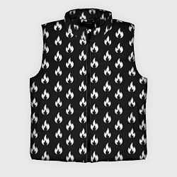 Мужской жилет Огонёк, цвет: 3D-черный
