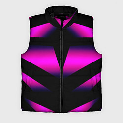 Мужской жилет Color black pink neon, цвет: 3D-черный