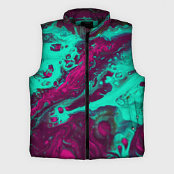 Мужской жилет Абстракция мрамор, цвет: 3D-черный