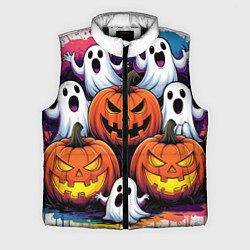 Мужской жилет Happy Halloween 25, цвет: 3D-черный