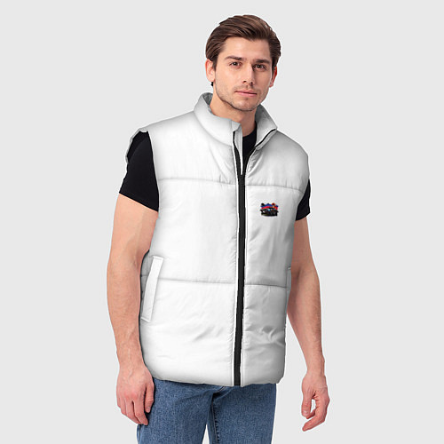 Мужской жилет Mercedes amg / 3D-Черный – фото 3