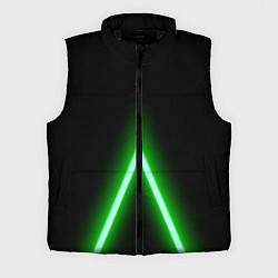 Мужской жилет Color neon green, цвет: 3D-черный