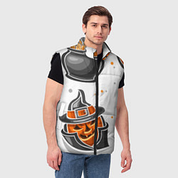 Мужской жилет Candy halloween, цвет: 3D-черный — фото 2