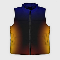 Мужской жилет Color black red blue, цвет: 3D-черный
