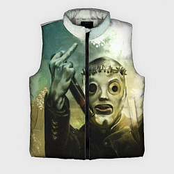 Мужской жилет Slipknot, цвет: 3D-светло-серый
