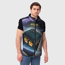 Мужской жилет Police Box, цвет: 3D-черный — фото 2