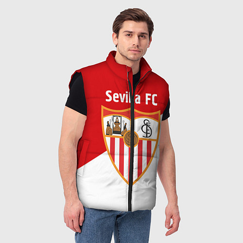 Мужской жилет Sevilla FC / 3D-Черный – фото 3
