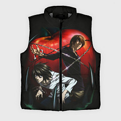 Мужской жилет Тетрадь смерти, цвет: 3D-светло-серый