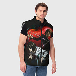 Мужской жилет Тетрадь смерти, цвет: 3D-светло-серый — фото 2