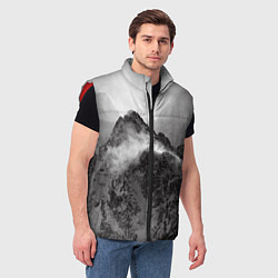 Мужской жилет Горы, цвет: 3D-красный — фото 2