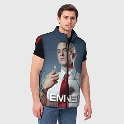 Мужской жилет Eminem Fire, цвет: 3D-красный — фото 2