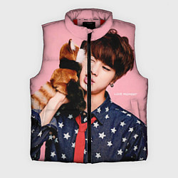 Мужской жилет BTS: Love Me, цвет: 3D-красный