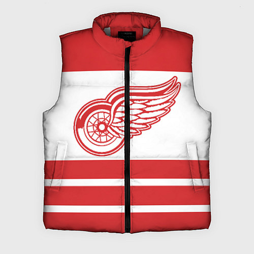 Мужской жилет Detroit Red Wings / 3D-Светло-серый – фото 1