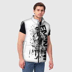 Мужской жилет Eminem Rap, цвет: 3D-светло-серый — фото 2