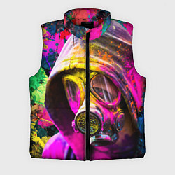 Мужской жилет Индуистский фестиваль красок, цвет: 3D-красный